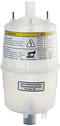 AprilAire 80 Replacement Canister for AprilAire Steam Humidifier Models 800 and 865 (Pack of 1) White