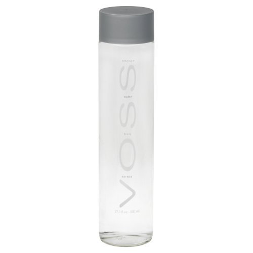 Voss Artesian Water (Still) Glass Bottles, 27.1-Ounce (Pack of 6)