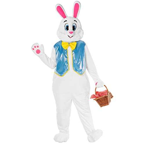 Morph - Easter Bunny Costume Adult - Bunny Costume Adult - Mascot Costume - Easter Bunny Suit - Easter Costumes for Adults XL