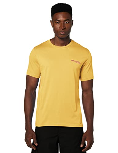 Columbia Apparel Men's PFG Graphic T-Shirt Shirt, Sunlit/Mantra, Large