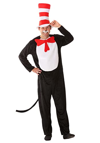 elope Dr. Seuss Cat in the Hat Costume for Adults - L/XL