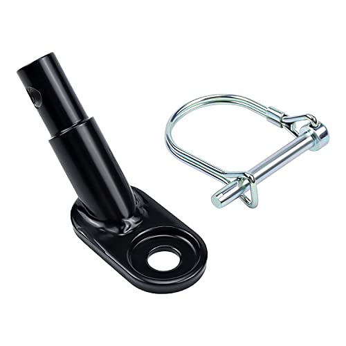 Bike Trailer Hitch Connector Coupler Bicycle Adapter for Children's Trailers,Cargo and Pet Bicycle Trailers,Black Adapter Accessories by Cenipar