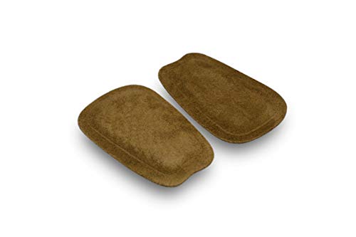 pedag Supra | German Handmade Shoe Tongue Pads | Soft Suede Leather and Memory Foam Shoe Padding | Solves Loose Shoes Problem | 1 Pair, Large/X-Large Size