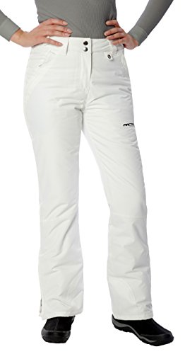 Arctix Women's Insulated Snow Pants, White, Medium