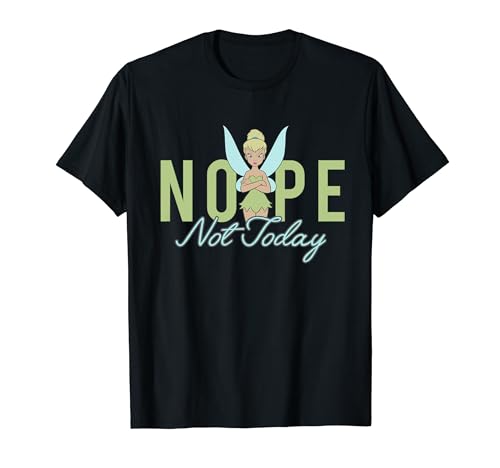 Disney Peter Pan Tinker Bell Nope Not Today Short Sleeve T-Shirt