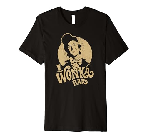 Willy Wonka & The Chocolate Factory - Wonka Bar One Color Premium T-Shirt