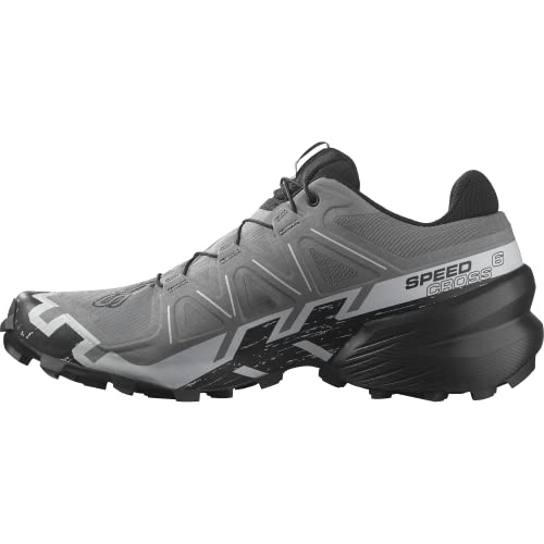 Salomon Speedcross 6 Hiking Shoes Mens Sz 10.5 Quiet Shade/Black/Pearl Blue
