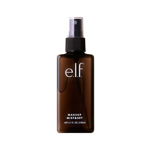 e.l.f. Makeup Mist & Set, Hydrating Setting Spray For Setting & Reviving Makeup, Soothes & Hydrates Skin, Infused With Vitamin A, Vegan & Cruelty-free