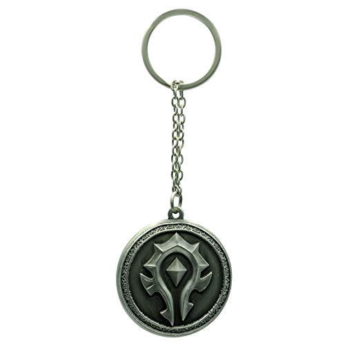 ABYstyle World of Warcraft Horde 3D Metal Keychain Measures 2'x1.77' Inches Video Game Action Unisex Accessorie Merch Gift