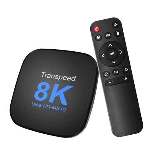 Android TV Box 13.0 4GB 64GB Support 8K 6K 2.4G 5.0G WiFi TV Box 2023 with RK3528 Chipset HDR10 VP9 BT5.0 USB 3.0&2.0 3D 100M Ethernet