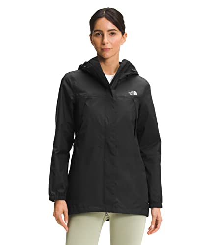THE NORTH FACE Women's Waterproof Antora Parka (Standard and Plus Size), TNF Black, Large