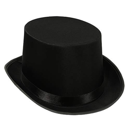 Beistle Satin Sleek Top Hat | Black | (1-Unit)