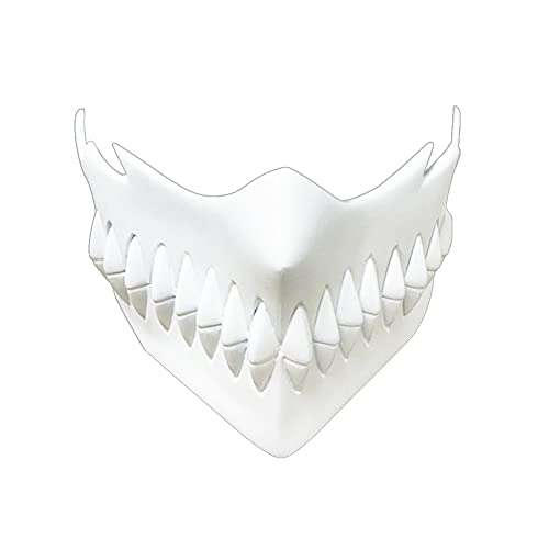 P1PSZ Kurosaki Ichigo Mask for Anime Kurosaki Ichigo Cosplay Costume Resin Mask Prop Halloween Headgear (B-7350)