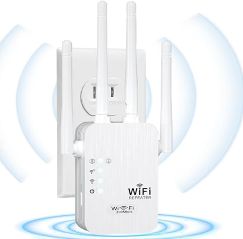 2024 Release WiFi Extender Signal Booster for Home, Longest Range Up to 9277sq. ft, Internet Booster, Repeater with Ethernet Port & Access Point,WiFi Extender