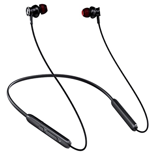 Rythflo Bluetooth Headphones,V5.2 Wireless Bluetooth Earbuds w/Mic in-Ear Magnetic Neckband Earphone 30Hrs Playtime, IPX7 Sweatproof Deep Bass Headset for Phone Call Music Sports