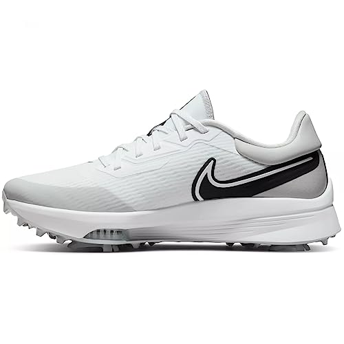 Nike Air Zoom Infinity Tour Next% Men's Golf Shoes, White/Black-Grey Fog, 11 M US