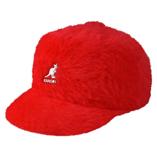 Kangol Furgora Links Fuzzy Baseball Hat for Women and Men, Large, Scarlet