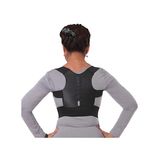 Posture and Body Corrector Brace back for Men and Women, Brace to correct Posture Support and Shoulder straightner (medium)