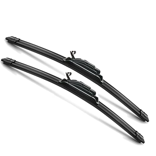 JustCar OEM QUALITY 26' + 20' Premium All-Seasons Durable Stable And Quiet Windshield Wiper Blades (Set of 2)