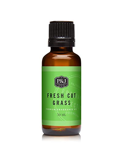 P&J Trading Fragrance Oil | Fresh Cut Grass Oil 30ml - Candle Scents for Candle Making, Freshie Scents, Soap Making Supplies, Diffuser Oil Scents