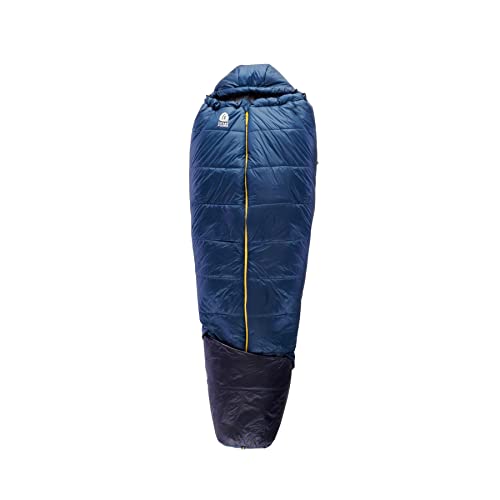 Sierra Designs Elemental 35 Quilt Sleeping Bag, 100% Recycled Synthetic Insulation, Sleeping Pad Clips (2023)