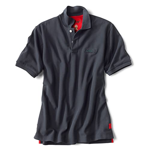 Orvis Men's Updated Signature Polo Shirt, Regular, Navy - XX-Large