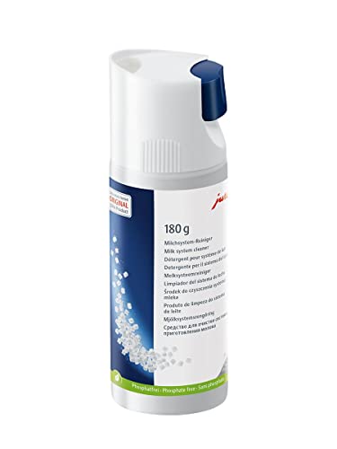 Jura Milk System Cleaner Mini-Tabs w/Dispenser (180 g bottle) , white