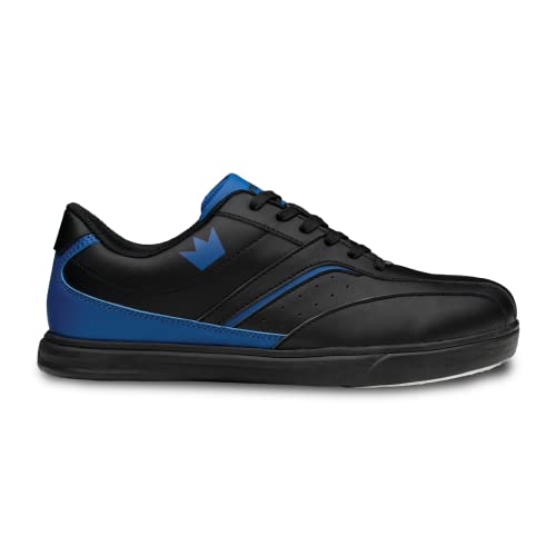 Brunswick Vapor Mens Bowling Shoes (Black/Royal, US Footwear Size System, Adult, Men, Numeric, Medium, 10)