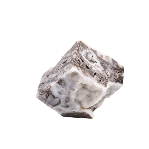 JIC Gem 1PC 1.96 inches Sphalerite Cube Healing Mineral Crystal Geode Cube Ornament for Crystal Collectible and Decor