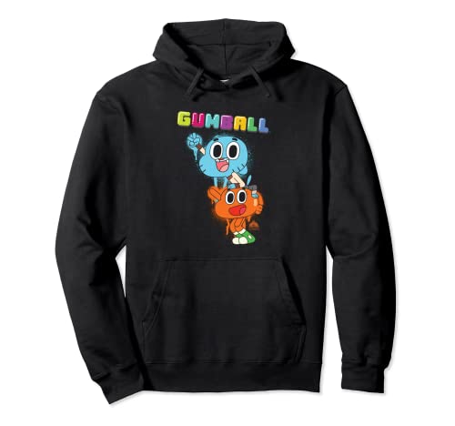 The Amazing World of Gumball Gumball Spray Pullover Hoodie