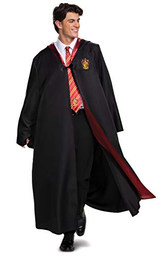 Disguise unisex adult Gryffindor Costume Outerwear, Black & Red, Medium 38-40 US