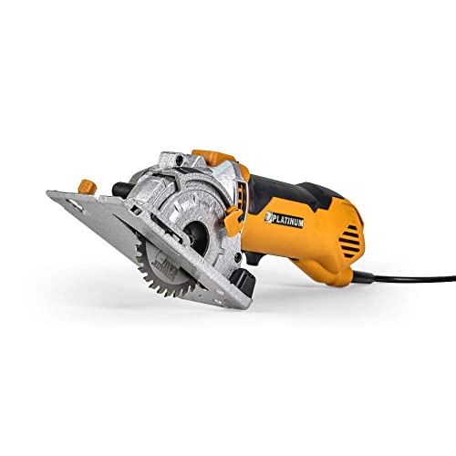 ROTORAZER SAW Platinum Compact Circular Saw Set - Extra Powerful - Deeper Cuts! DIY Projects - Cut Drywall, Tile, Grout, Metal, Pipes, PVC, Plastic, and Copper. AS SEEN ON TV!