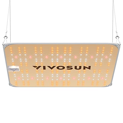 VIVOSUN VS1000E LED Grow Light, 2 x 2 Ft. with Samsung Diodes and Sunlike Full Spectrum for Indoor Plants, Seedlings, Vegetables, and Flowers