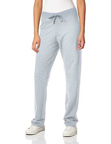 Fruit of the Loom Women's Crafted Comfort Sweatshirts, Pants, & Tri-Blend Tees, French Terry Open Bottom-Athletic Heather, Medium