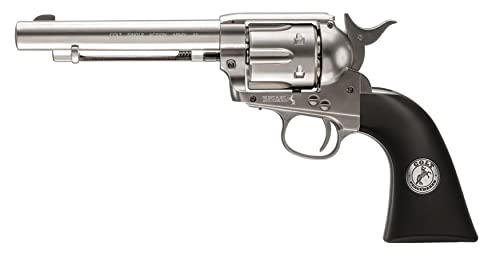 Umarex Colt Peacemaker Revolver Single Action Army Six-Shooter .177 Caliber Air Pistol, Pellet Gun, Black