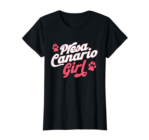 Presa Canario Girl Dog Lover Presa Canario T-Shirt