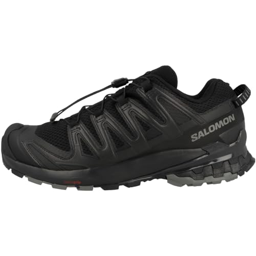 Salomon Men's Xa Pro 3D V9 Sneaker, Black/Phantom/Pewter, 9.5