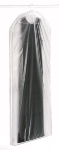 Whitmor 5003-20 Zippered Gown Bag, Clear