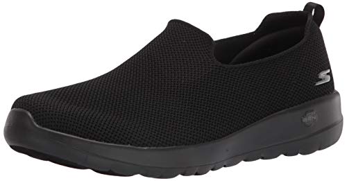 Skechers womens Go Walk Joy Stretch Fit Sneaker, Black, 8.5 Wide US