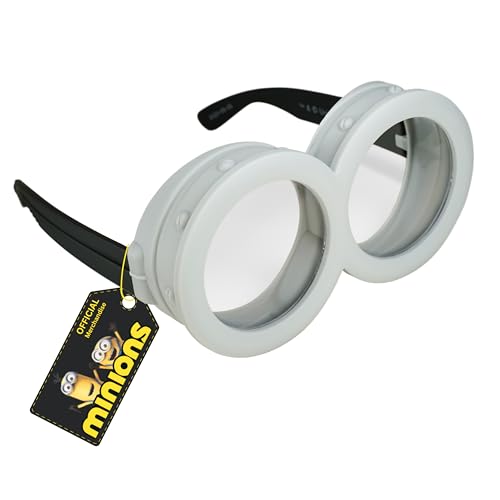 Sun-Staches Minions Official Goggles | Great for Costumes | UV400 | Kevin, Stuart, Fluffy | One Size Fits Most