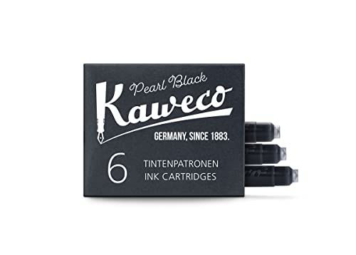 Kaweco INK-BK refills, cartridges and ink extinguisher, black