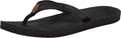 Reef Women's Sandals, Reef Zen Love, Black/Black, 9