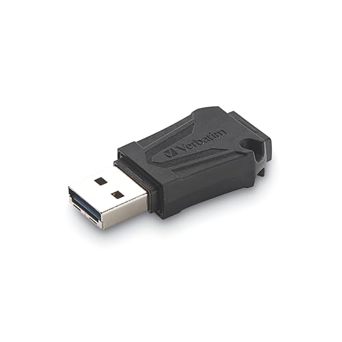 Verbatim 64GB ToughMAX USB 2.0 Flash Drive - Extremely Durable Thumb Drive - Black, 70058