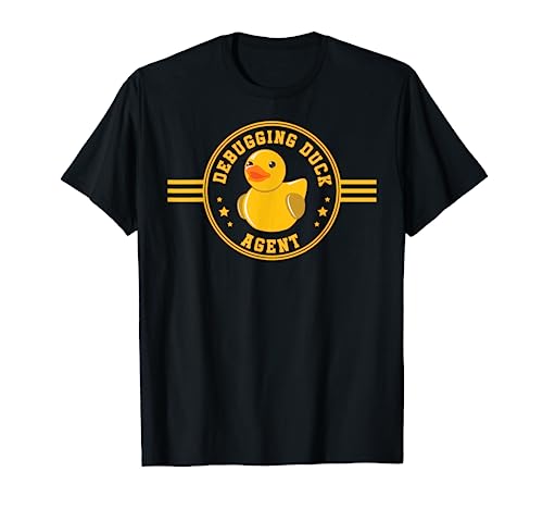 Programmer and Debugging Rubber Duck Programming Agent T-Shirt