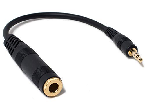 Sennheiser Genuine Adapter Cable Female 1/4' 6.3mm to Male 1/8' 3.5mm Plug for Headphones