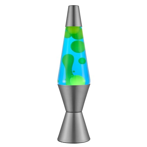Lava Lamp - 14.5' Deep Ocean - The Original Motion Light - Yellow/Green Wax and Blue Liquid - Item #2634 (Amazon Exclusive)
