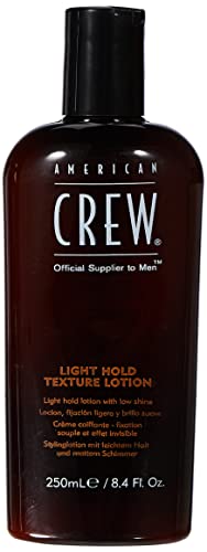 American Crew Men's Hair Texture Lotion, Like Hair Gel with Light Hold with Low Shine, 8.4 Fl Oz