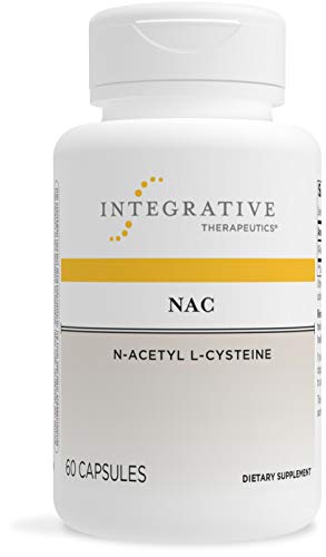 Integrative Therapeutics NAC Supplement (N-Acetyl L-Cysteine) – Supports Cellular Antioxidant Pathways* - 60 Capsules
