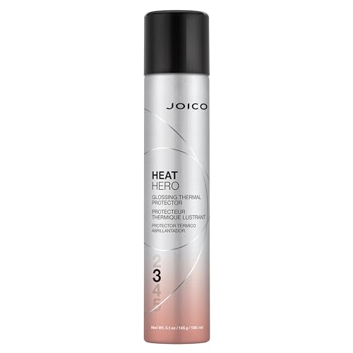 Joico Heat Hero Glossing Thermal Protector | For Most Hair Types | Thermal Heat & Humidity Protection | Reduce Split Ends | Boost Shine | Paraben & Sulfate Free | 180ml