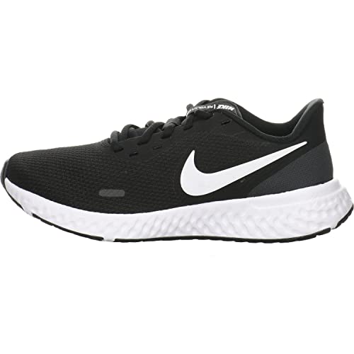 Nike Women's Revolution 5 Running Shoe, Black/White-Anthracite, 7 Regular US